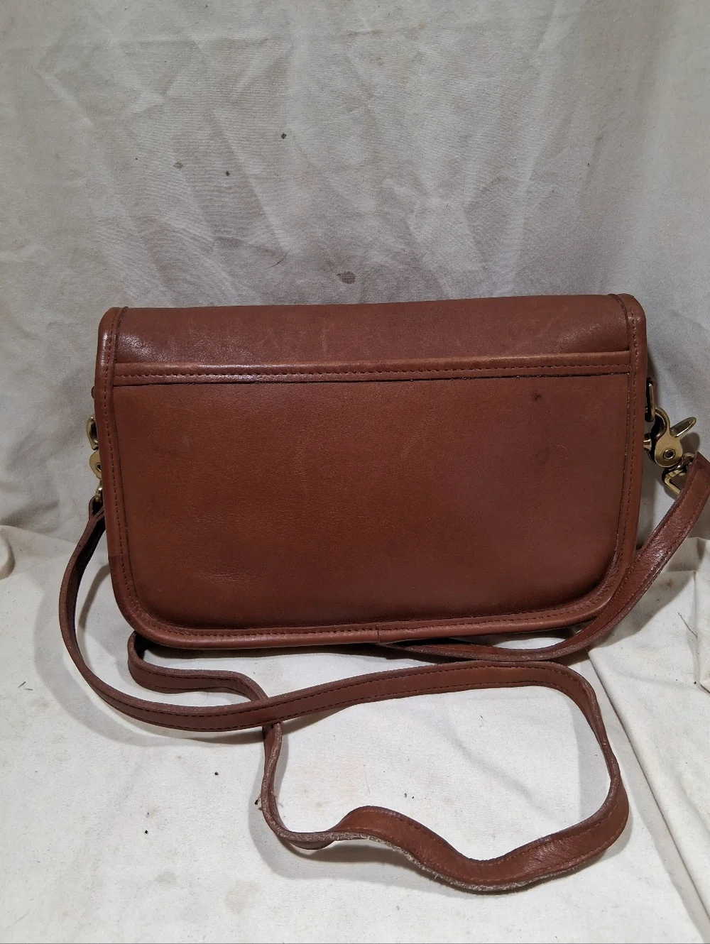 Vintage Coach All Leather  Pocket Purse - Picture 6 of 11
